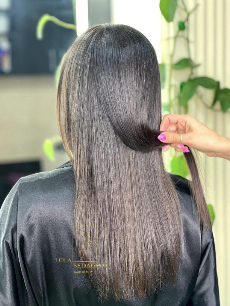 نمونه کار مو در سالن زیبایی لیلا صداقت - تصویر 11